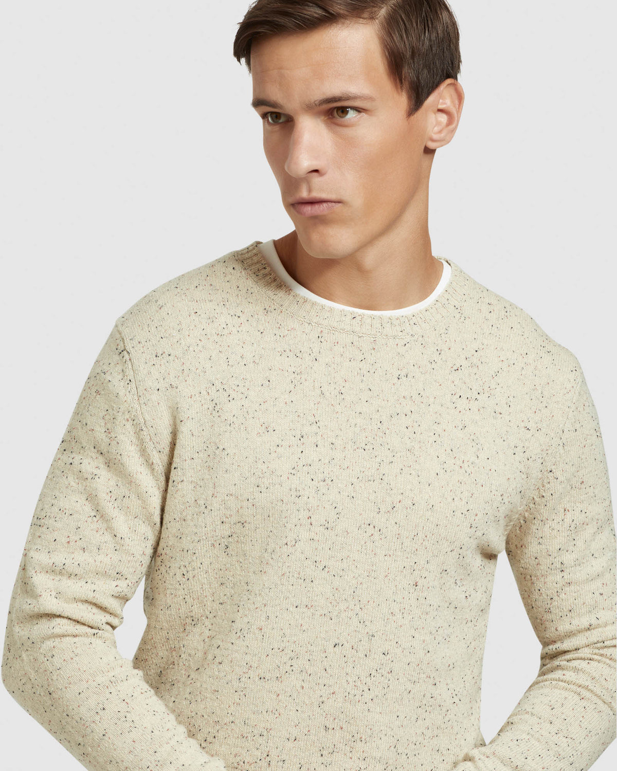 HARRY DONEGAL CREW NECK KNIT MENS KNITWEAR