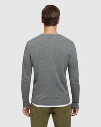 HARRY DONEGAL CREW NECK KNIT MENS KNITWEAR