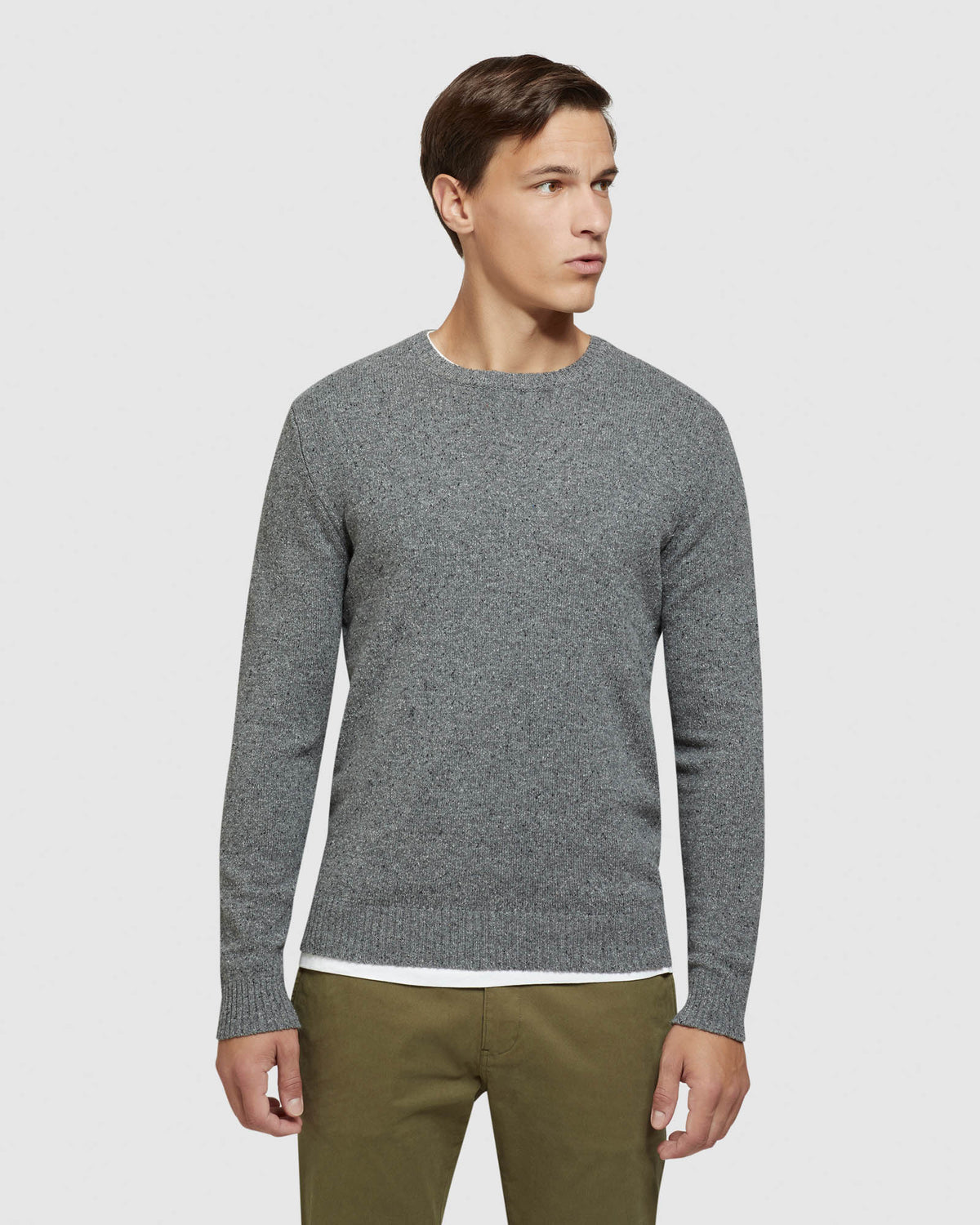 HARRY DONEGAL CREW NECK KNIT MENS KNITWEAR