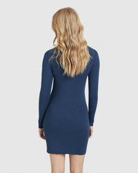 JULES RIB MINI DRESS WOMENS DRESSES