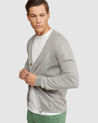 BRADLEY CASHMERE BLEND CARDIGAN MENS KNITWEAR