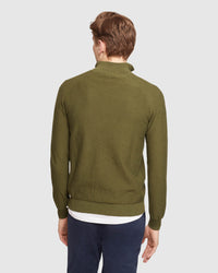 BART ZIP NECK KNIT MENS KNITWEAR