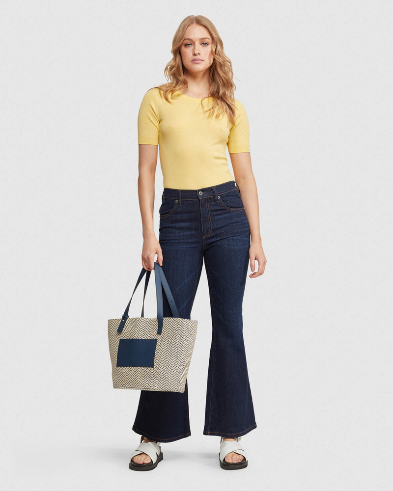 GRACE SHORT SLEEVE CASHMERE BLEND KNIT WOMENS KNITWEAR