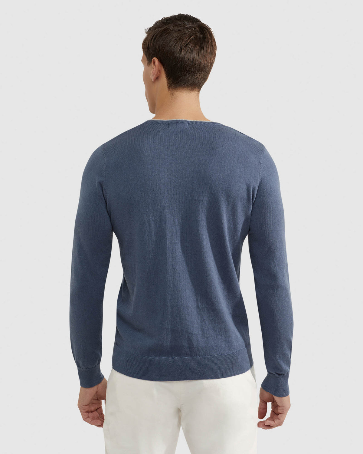 LENNY VNECK CASHMERE BLEND PULLOVER MENS KNITWEAR