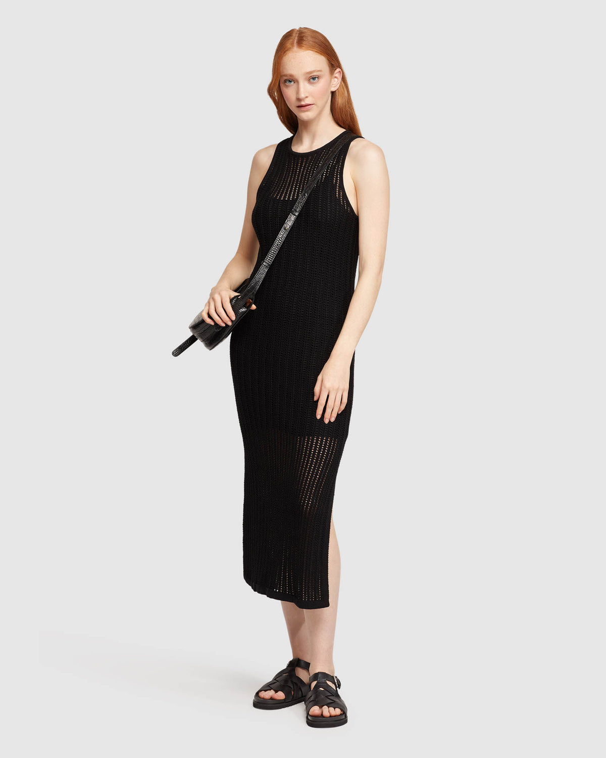 KATHERINE KNIT DRESS WITH SLIP - AVAILABLE ~ 1-2 weeks WOMENS DRESSES