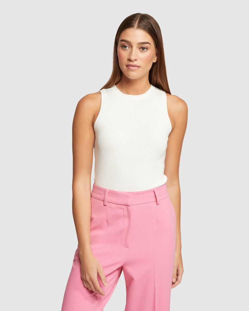 ANGELICA KNITTED TANK WOMENS KNITWEAR