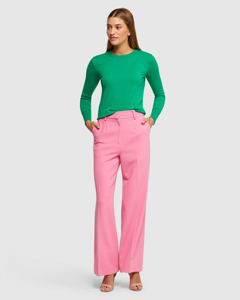 EMILY CREW NECK KNIT WOMENS KNITWEAR