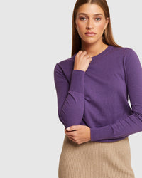 EMILY CREW NECK KNIT WOMENS KNITWEAR