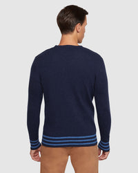 MATTEO CABLE KNIT PULLOVER MENS KNITWEAR