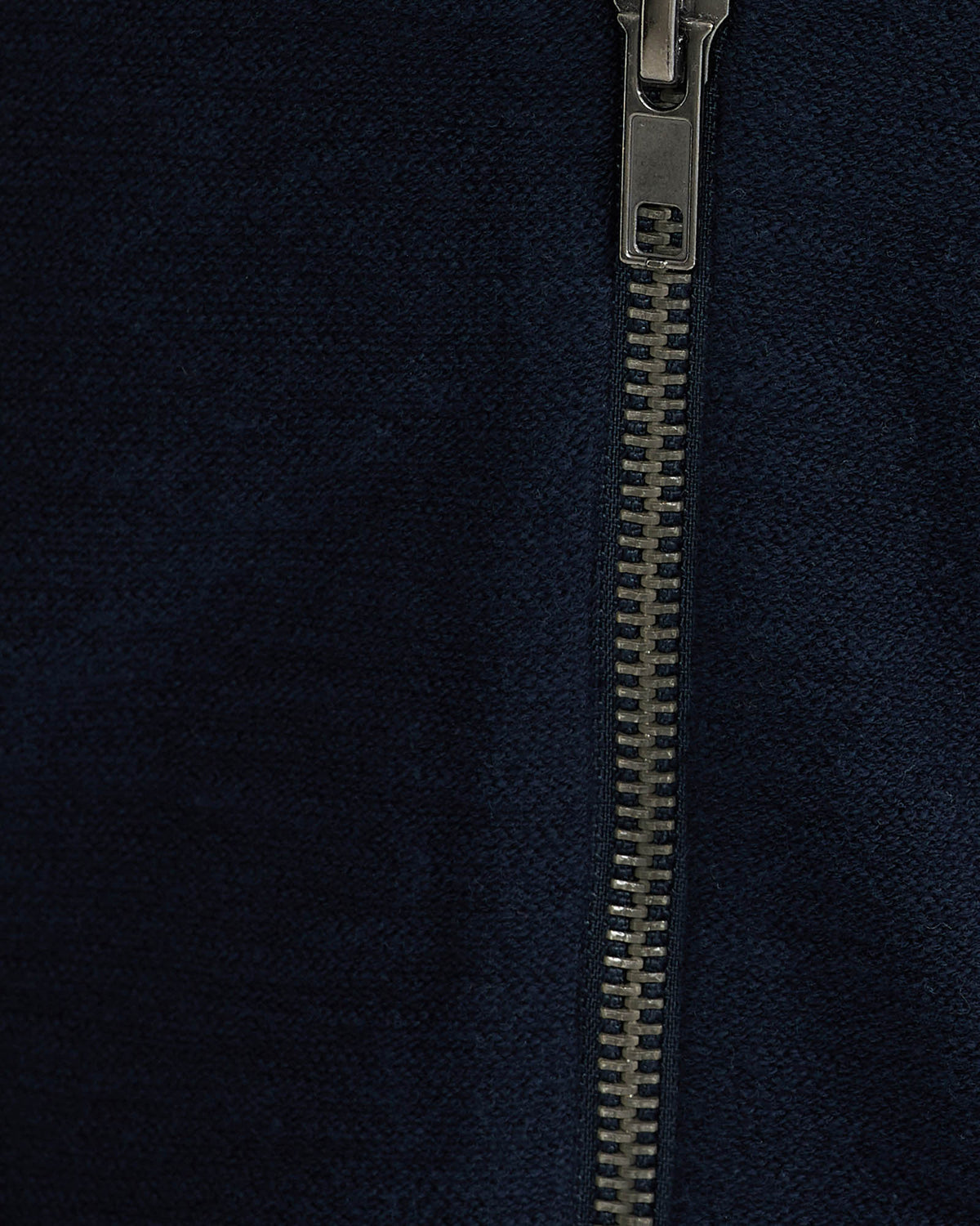 RYAN COTTON BLEND KNIT ZIP TOP MENS KNITWEAR