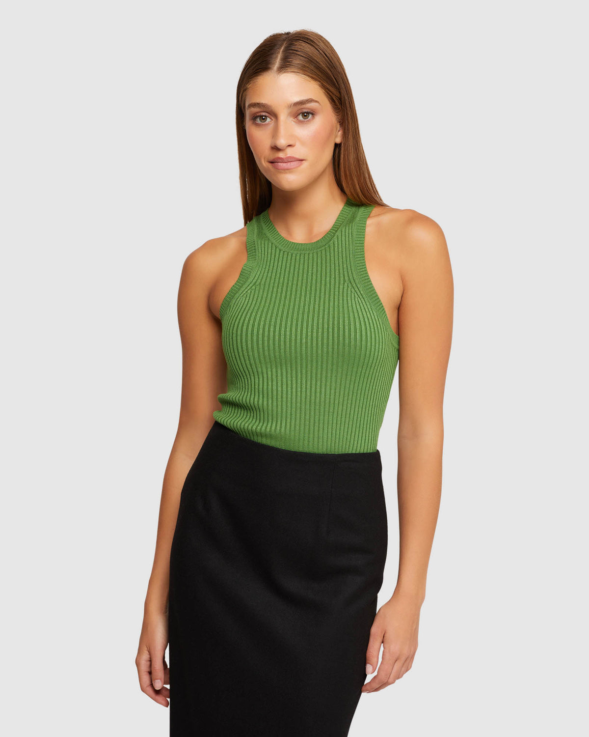 TORY KNITTED TANK WOMENS KNITWEAR