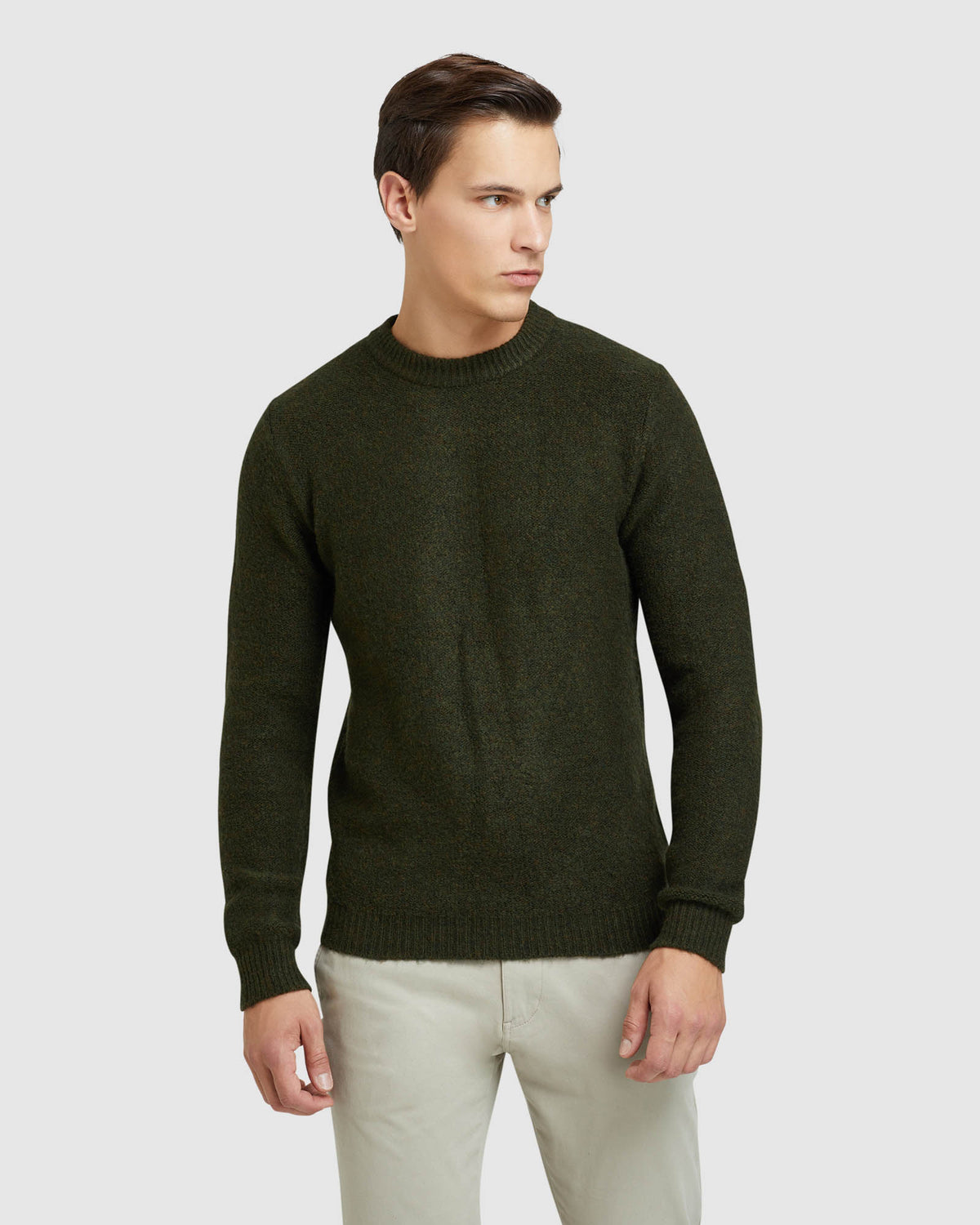 LEO SOFT CREW NECK KNIT