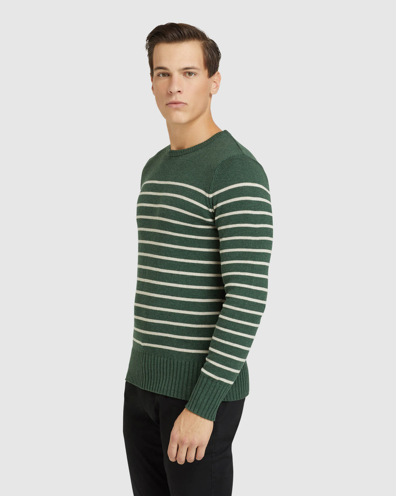 CARLO STRIPED KNIT