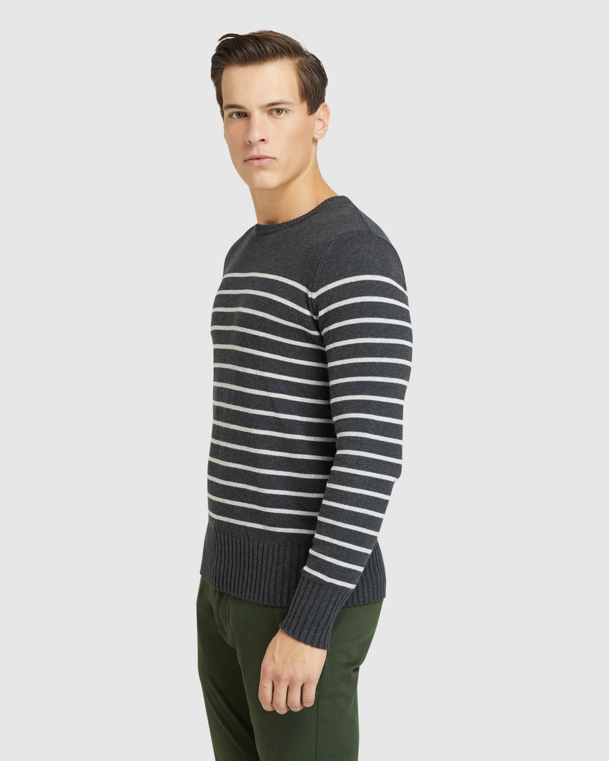 CARLO STRIPED KNIT
