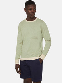 WILL PIMA COTTON STRIPED KNIT