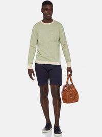 WILL PIMA COTTON STRIPED KNIT