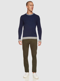 ALBIE CREW NECK PULLOVER