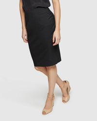 MONROE WOOL STRETCH SUIT SKIRT WOMENS SUITS JKTS COATS