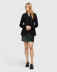 ANYA VELVET MINI SKIRT WOMENS SKIRTS