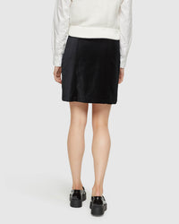 ANYA VELVET MINI SKIRT WOMENS SKIRTS