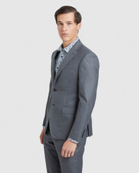 BYRON WOOL STRETCH SUIT JACKET MENS SUITS