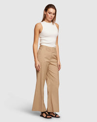 LAUREN ECO WIDE LEG PANTS WOMENS PANTS