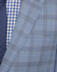 NEW HOPKINS WOOL CHECKED SUIT JACKET MENS SUITS