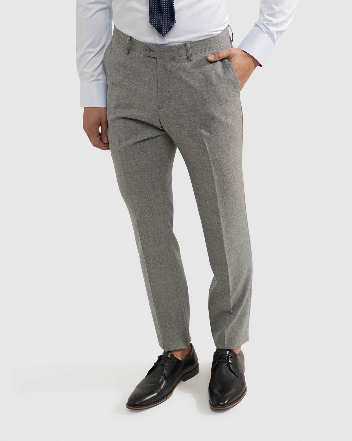 HOPKINS WOOL STRETCH SUIT TROUSERS MENS SUITS