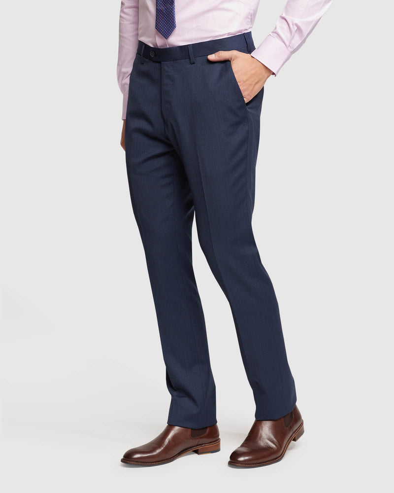 AUDEN WOOL STRETCH SUIT TROUSERS MENS SUITS