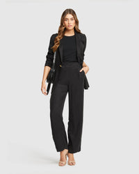 LOLA CUPRO BLEND BLAZER WOMENS SUITS JKTS COATS