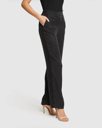 KATERINA CUPRO BLEND PANTS WOMENS PANTS