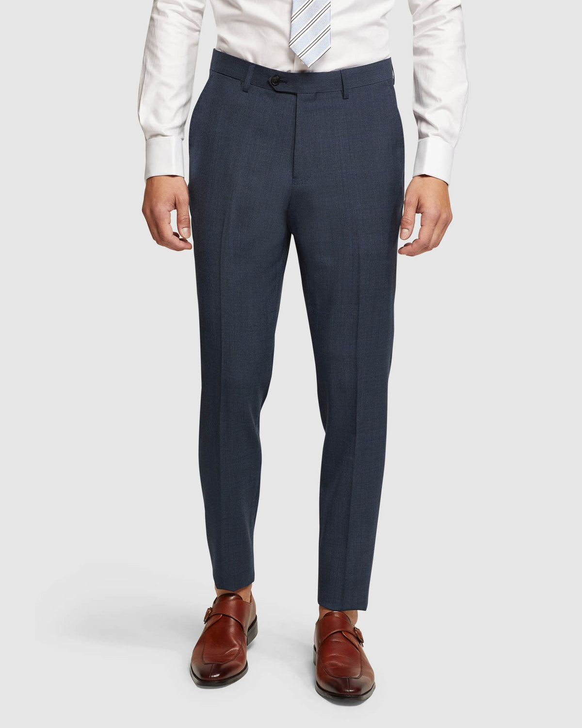 BYRON WOOL STRETCH SUIT TROUSERS MENS SUITS