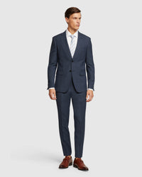 BYRON WOOL STRETCH SUIT TROUSERS MENS SUITS