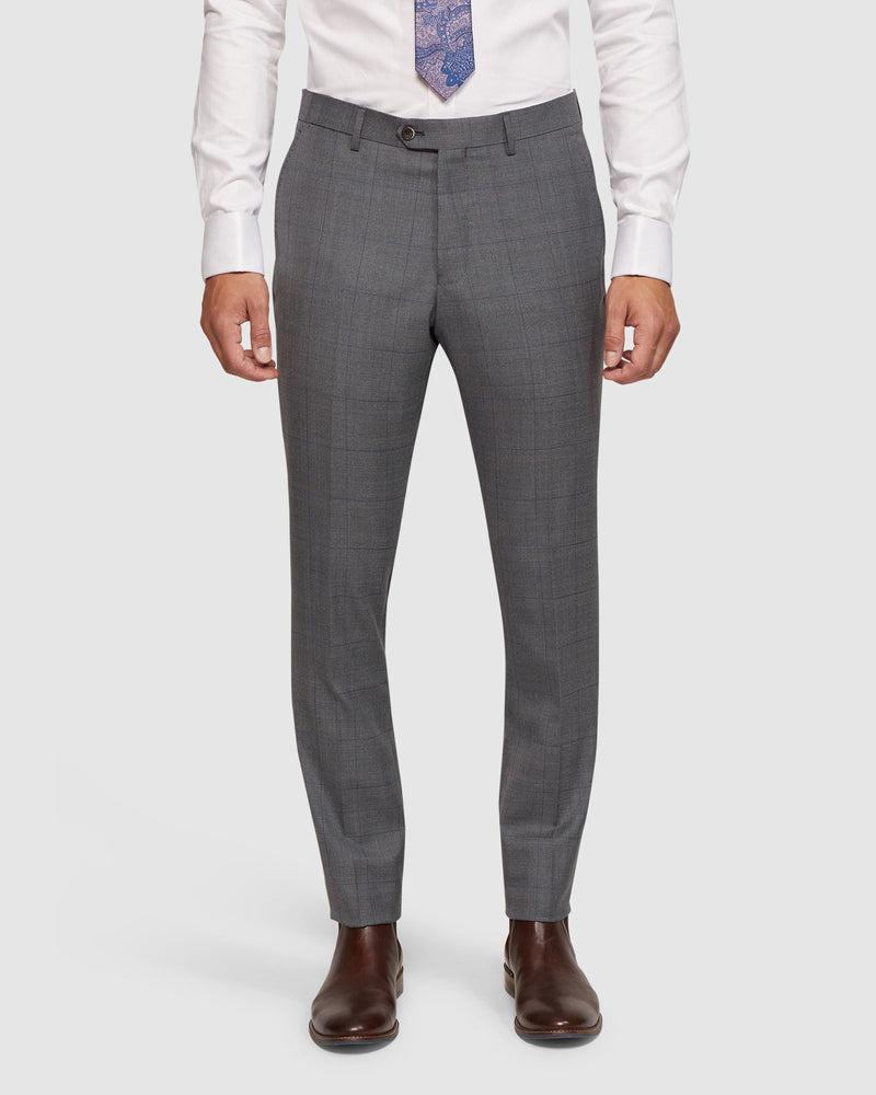 AUDEN WOOL STRETCH SUIT TROUSERS MENS SUITS