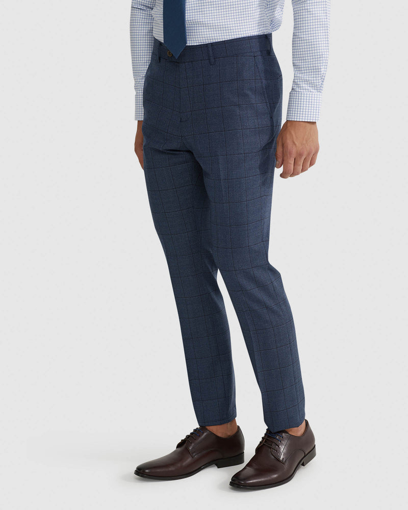 HOPKINS WOOL STRETCH SUIT TROUSERS MENS SUITS