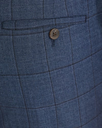 HOPKINS WOOL STRETCH SUIT TROUSERS MENS SUITS