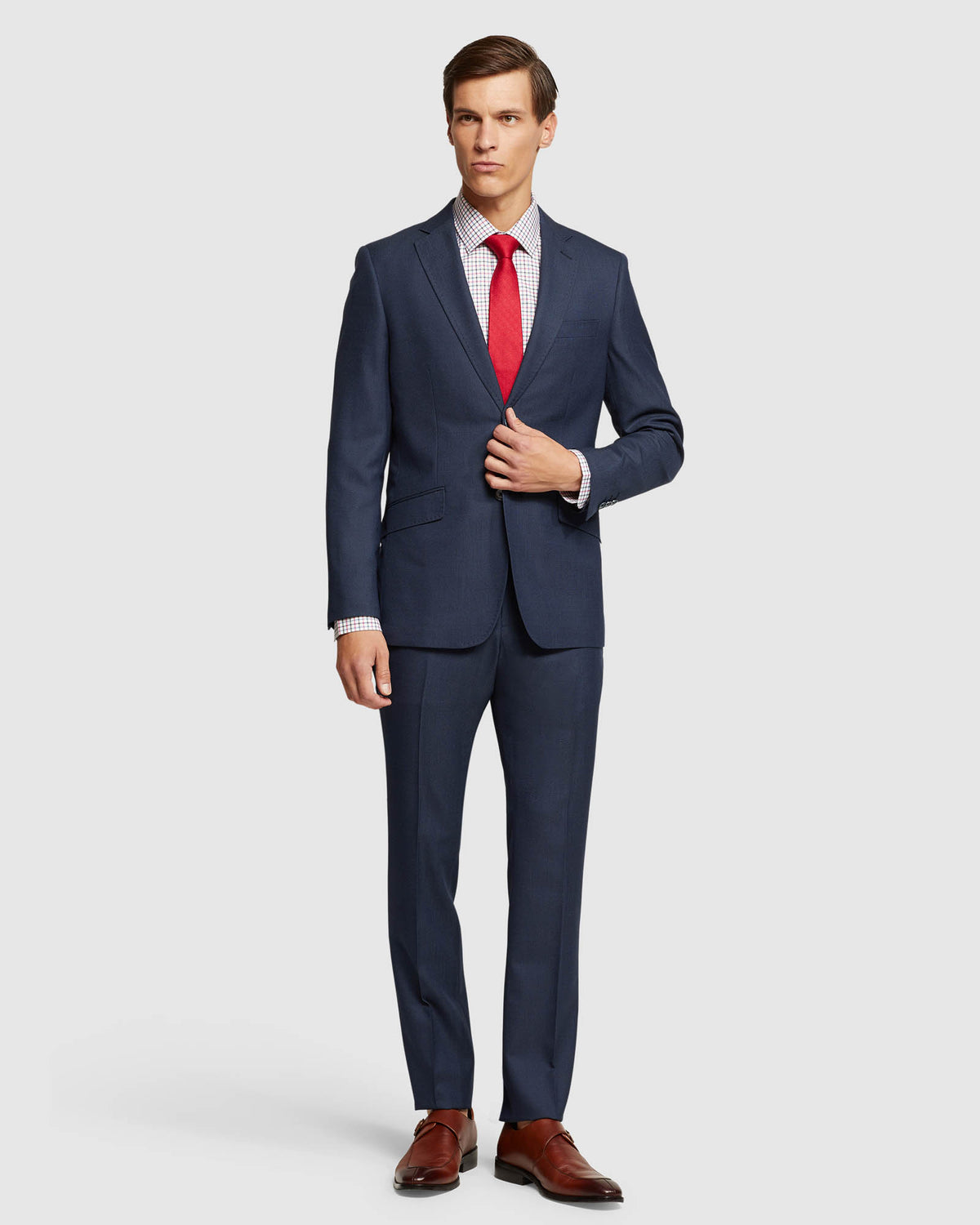 HOPKINS WOOL RICH SUIT TROUSERS MENS SUITS
