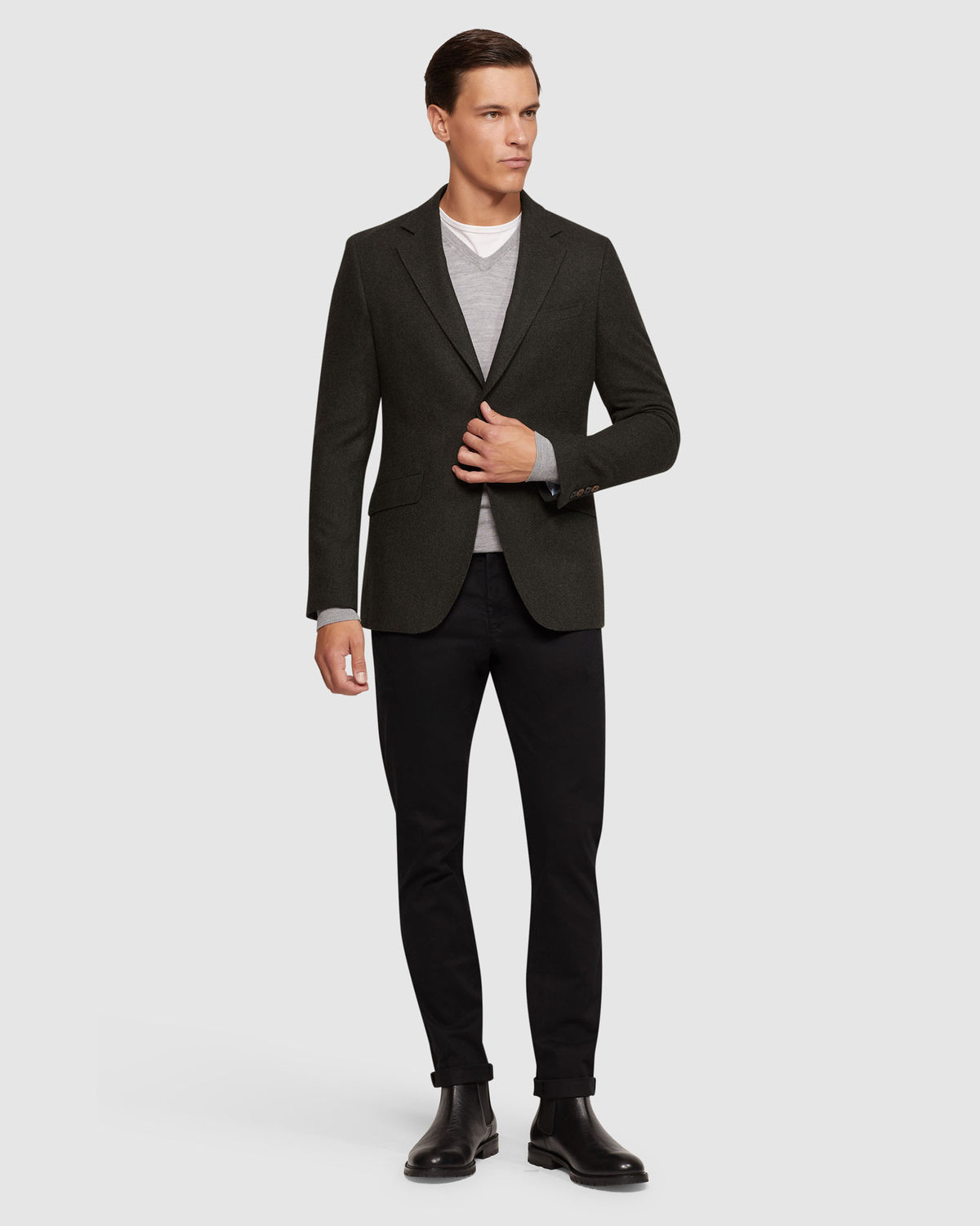 BLAKE WOOL RICH BLAZER MENS JACKETS AND COATS