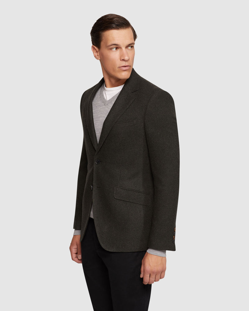 BLAKE WOOL RICH BLAZER MENS JACKETS AND COATS