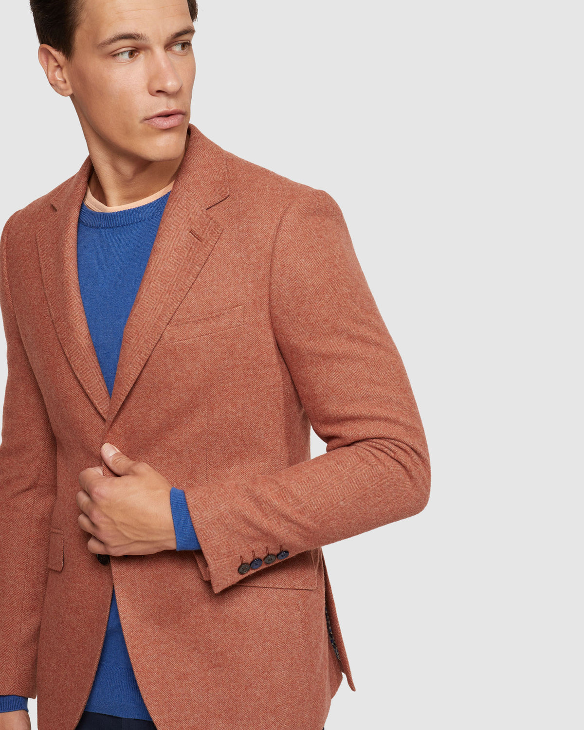BLAKE WOOL RICH BLAZER MENS JACKETS AND COATS