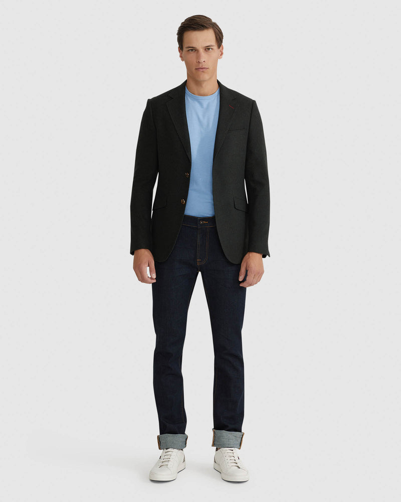 BLAKE WOOL RICH BLAZER MENS JACKETS AND COATS