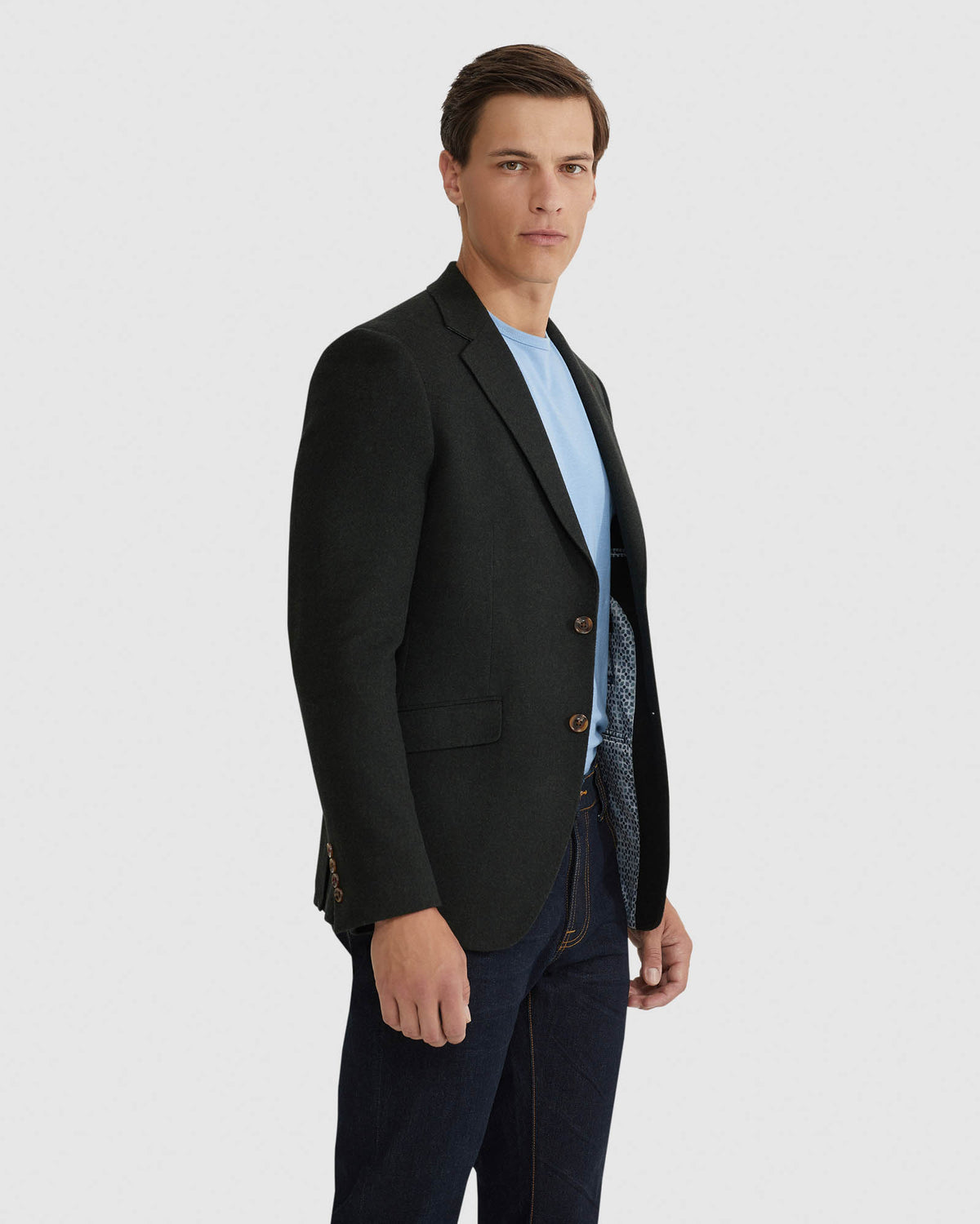 BLAKE WOOL RICH BLAZER MENS JACKETS AND COATS