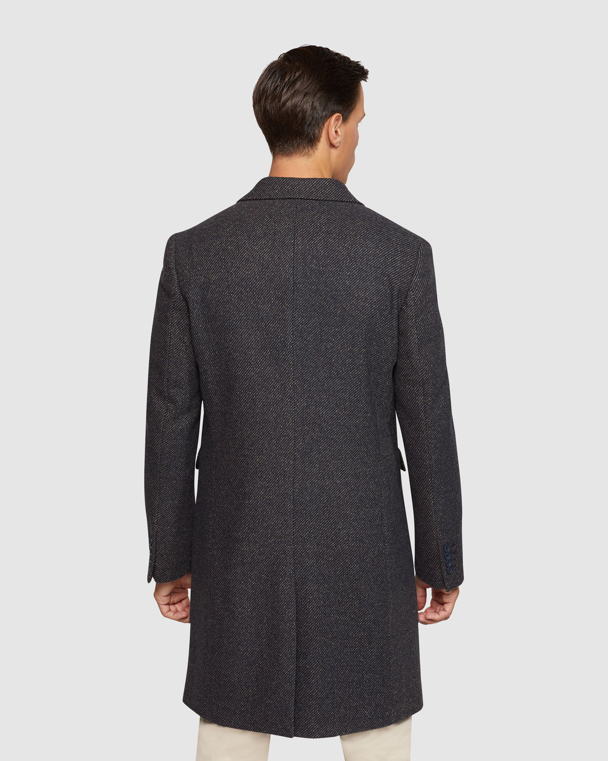 ATTICUS WOOL RICH TWILL OVERCOAT MENS JACKETS AND COATS