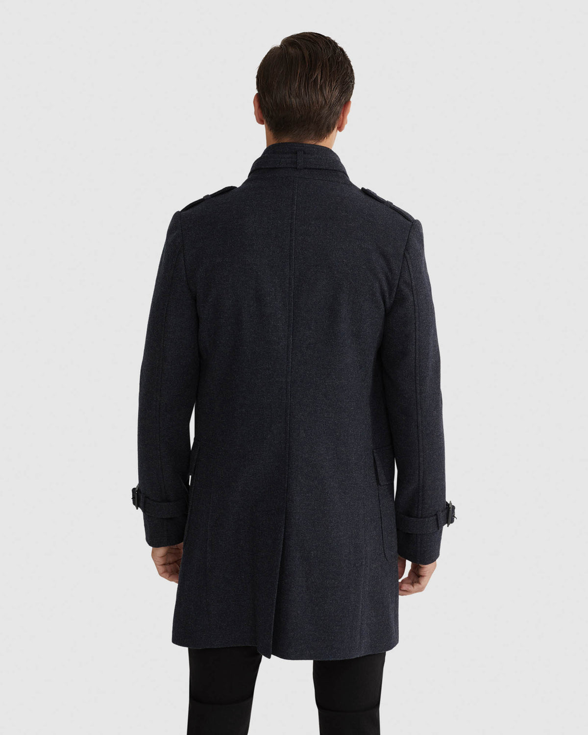 ROGER WOOL RICH OVERCOAT MENS JACKETS AND COATS
