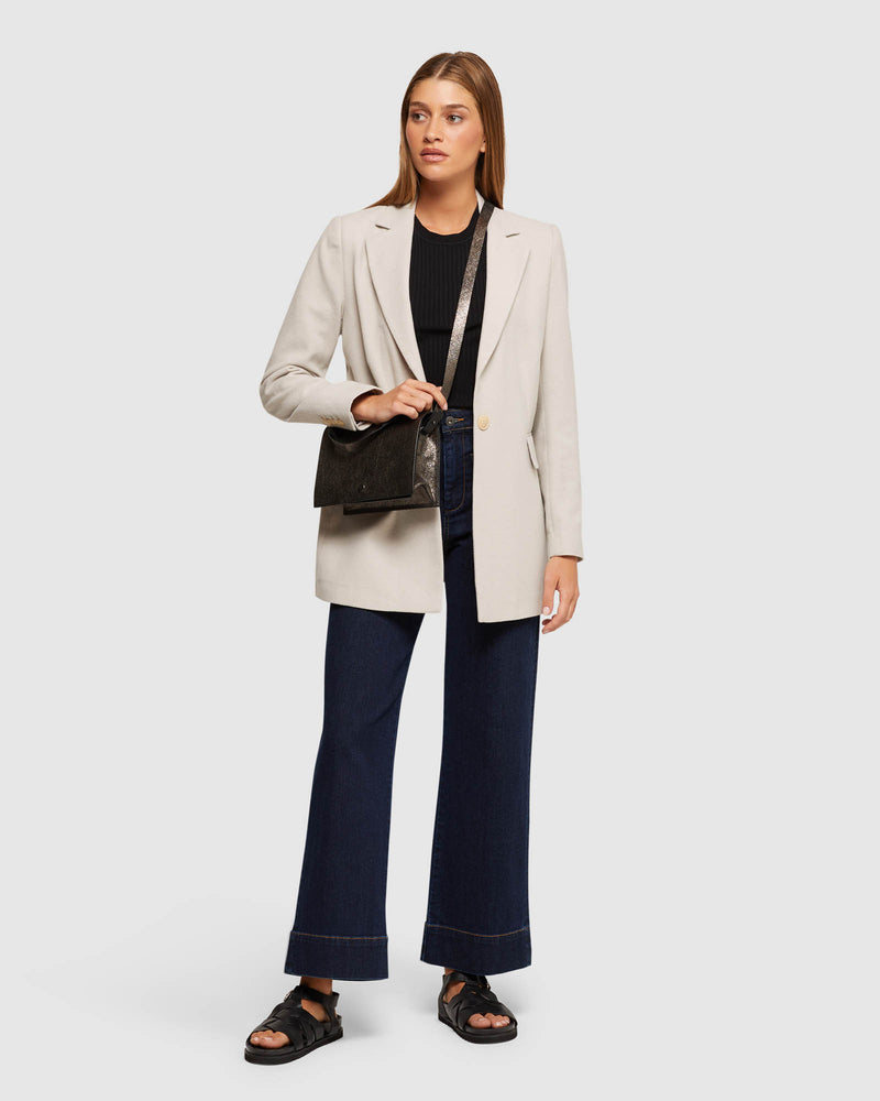 WILLOW WOOL RICH BLAZER WOMENS SUITS JKTS COATS