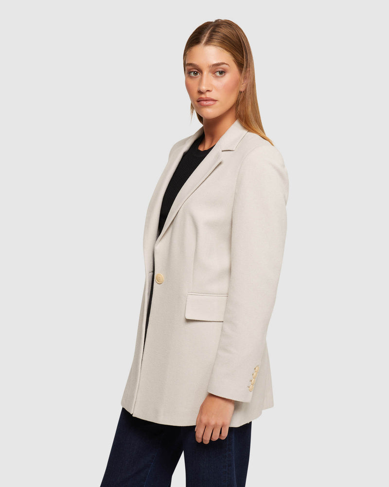 WILLOW WOOL RICH BLAZER WOMENS SUITS JKTS COATS