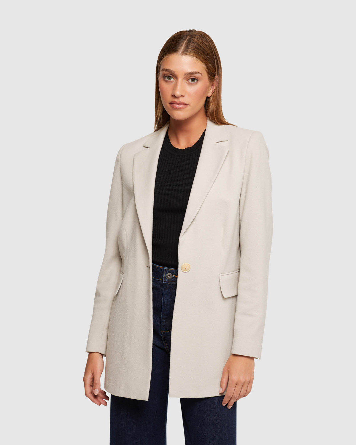 WILLOW WOOL RICH BLAZER WOMENS SUITS JKTS COATS