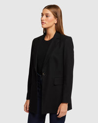 WILLOW WOOL RICH BLAZER WOMENS SUITS JKTS COATS
