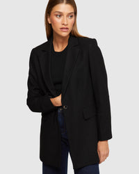 WILLOW WOOL RICH BLAZER WOMENS SUITS JKTS COATS