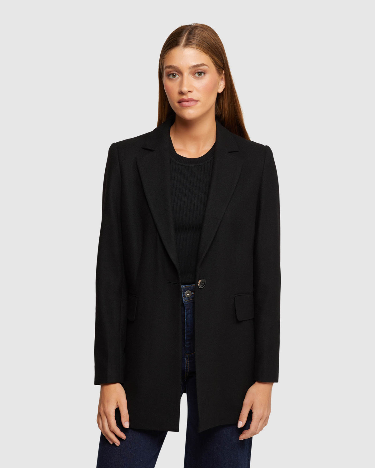 WILLOW WOOL RICH BLAZER WOMENS SUITS JKTS COATS